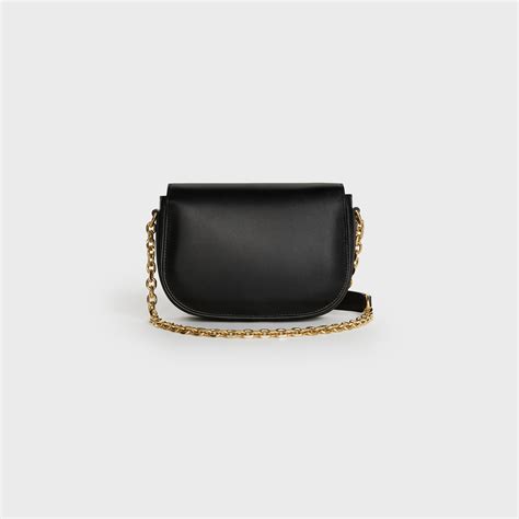 celine small maillon chain bag in calfskin